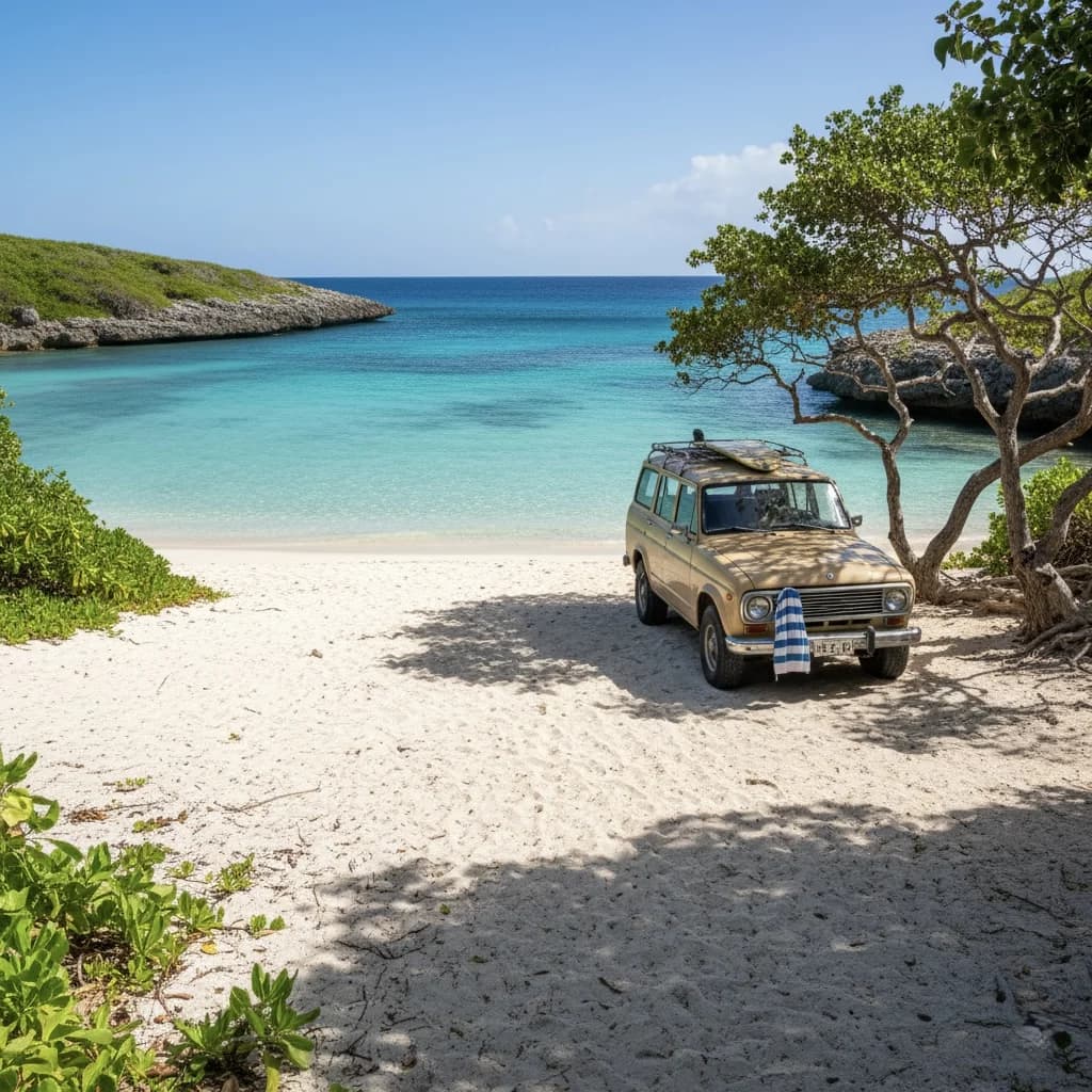 TropicDrive car rental comparison platform showing multiple rental options side by side