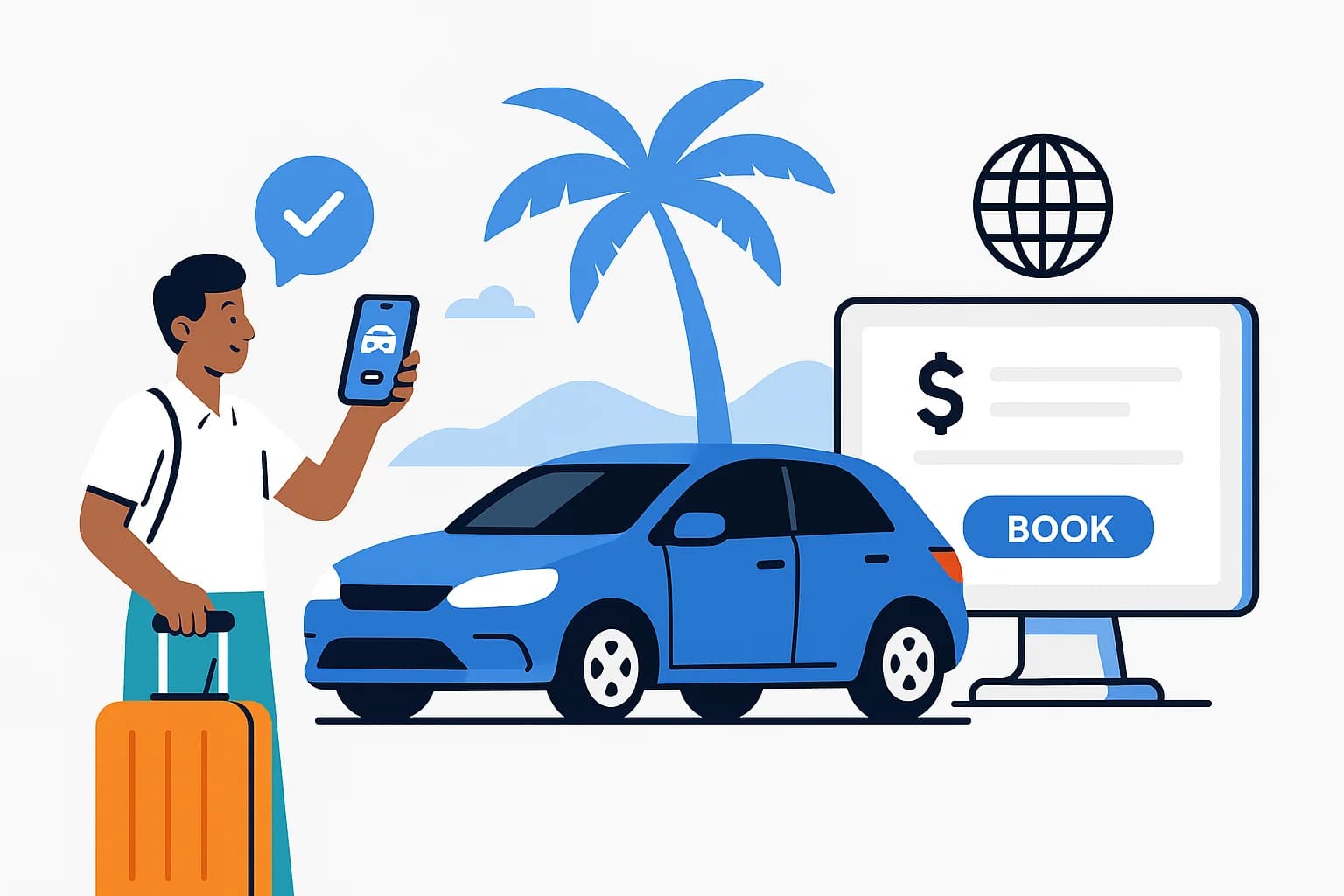 Traditional Caribbean car rental challenges