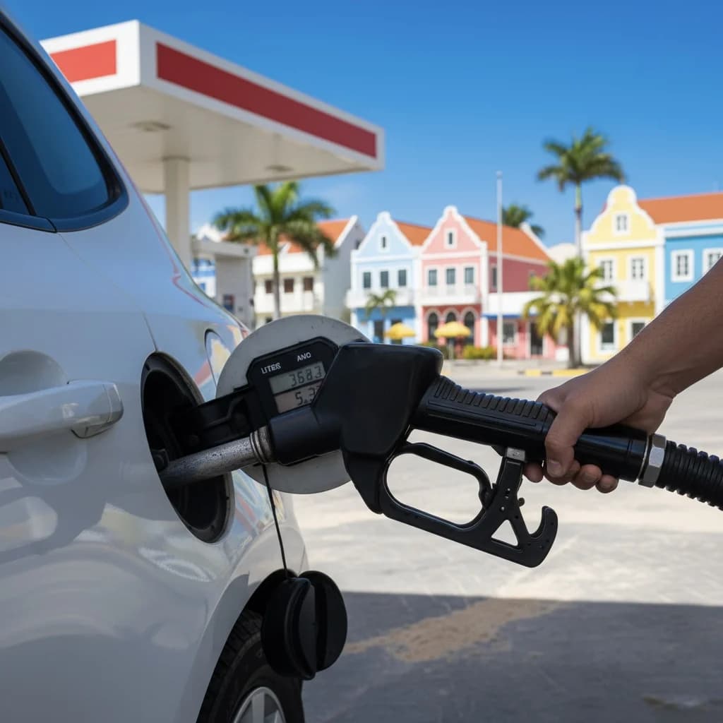 Tankstations en parkeerinformatie voor huurauto's op Curaçao